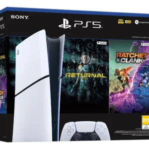 Sony PlayStation 5 Slim Digital 1TB Bundle con 2 Juegos Digitales CFI-2015